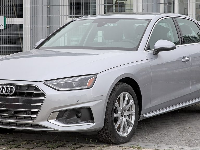 Audi A4 front view