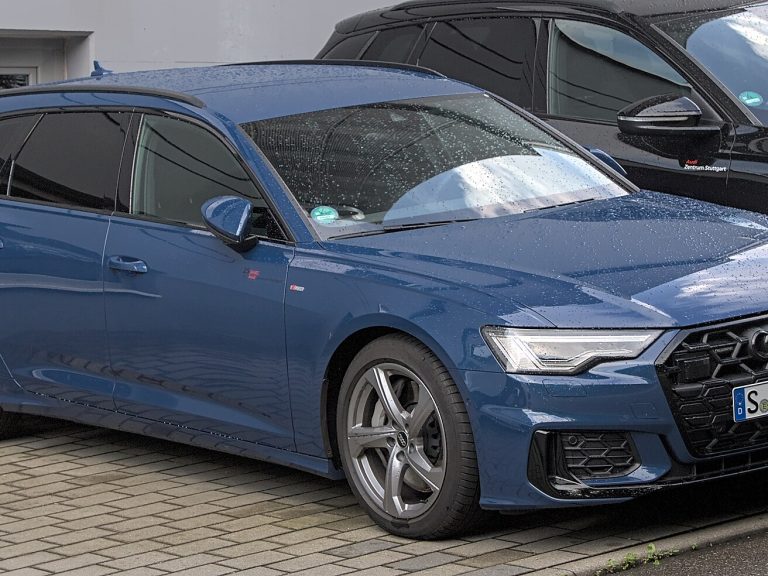 Audi A6 front view