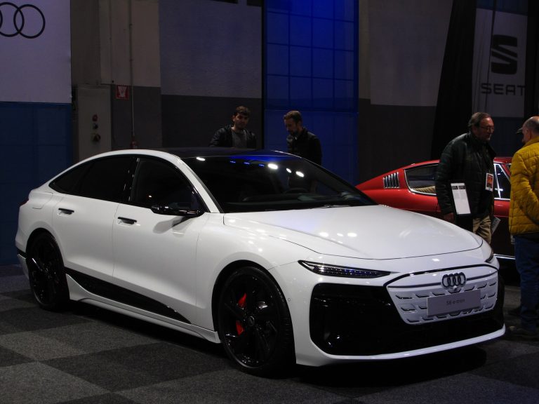 Audi A6 e-tron front view