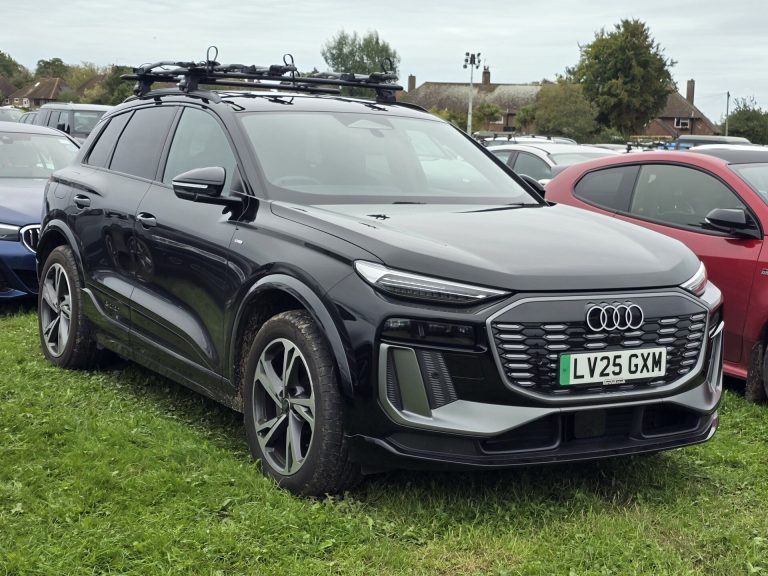 Audi Q6 e-tron front view