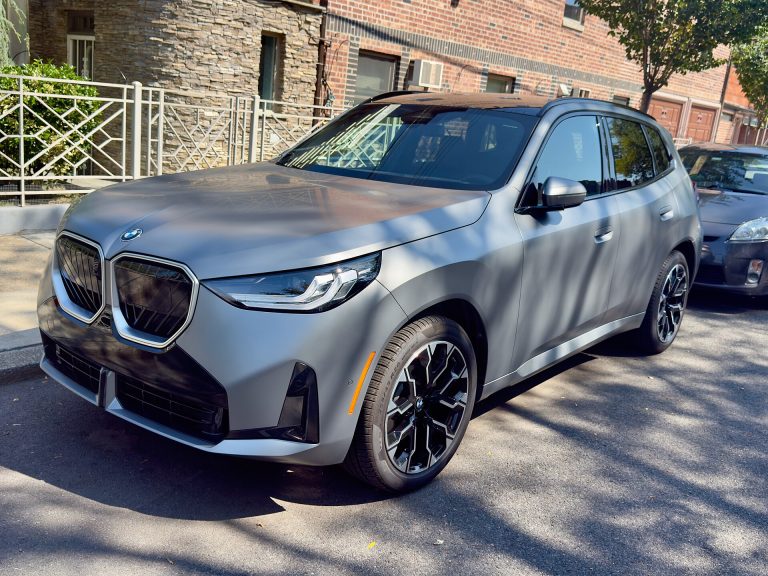 BMW X3 front view