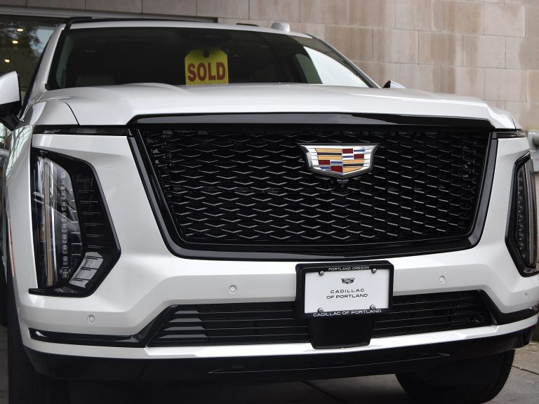 Cadillac Escalade front view
