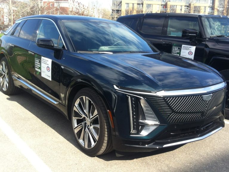 Cadillac Lyriq front view