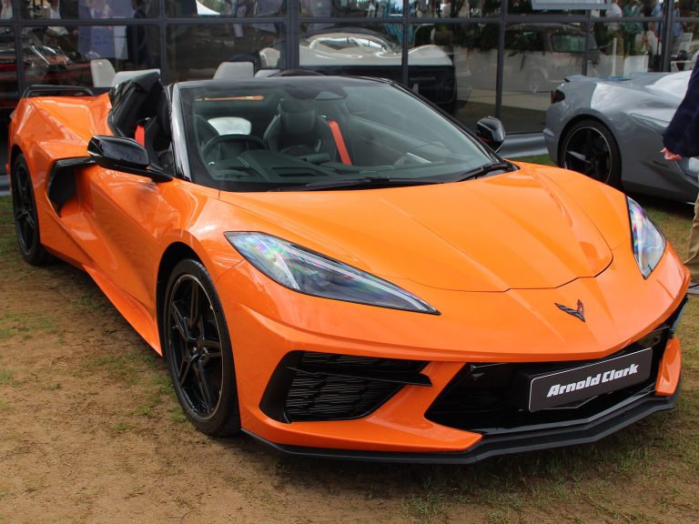 Chevrolet Corvette front view