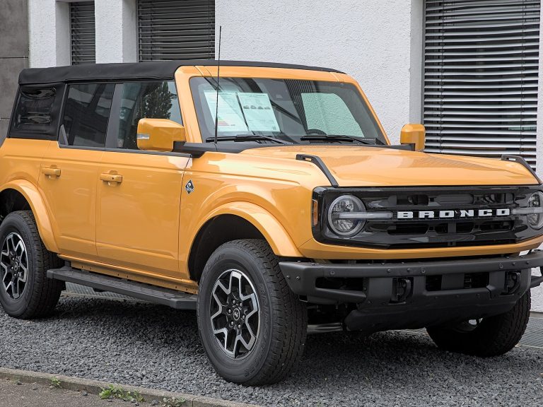 Ford Bronco front view