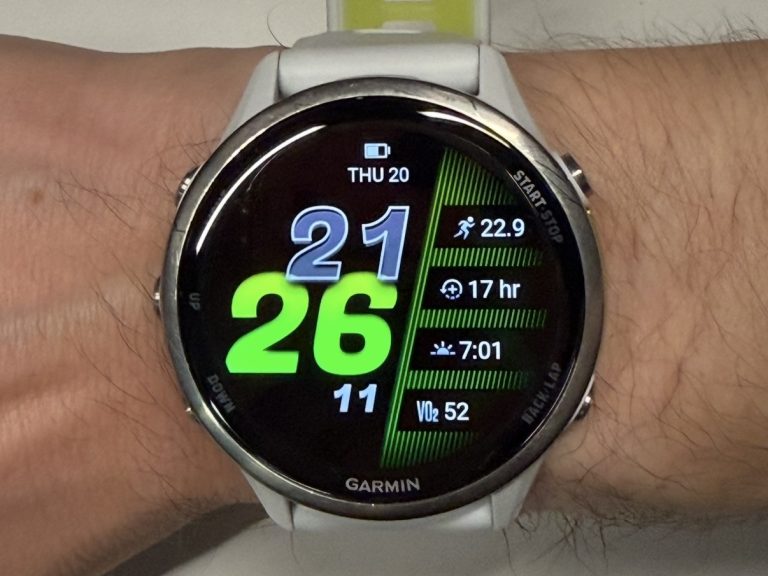 Garmin Forerunner 970 front view