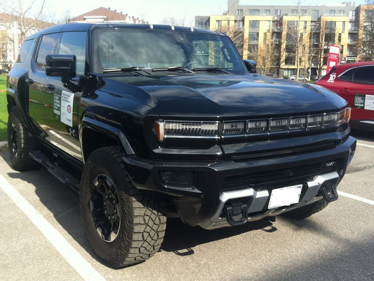 GMC Hummer EV SUV front view