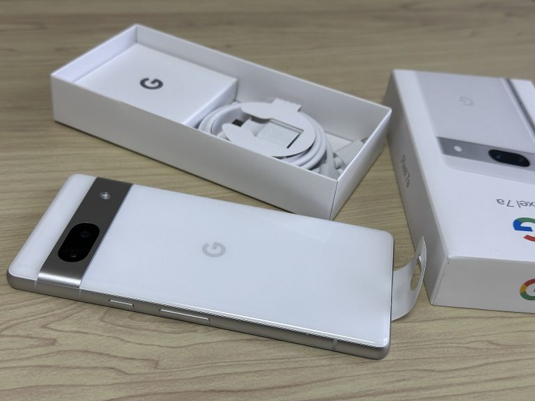 Google Pixel 7a front view