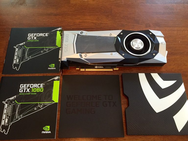 NVIDIA GeForce GTX 1080 Ti front view