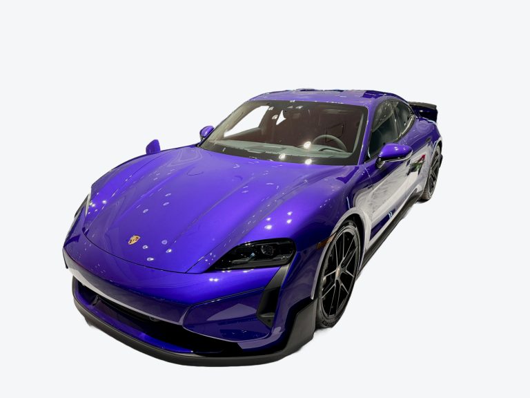 Porsche Taycan front view