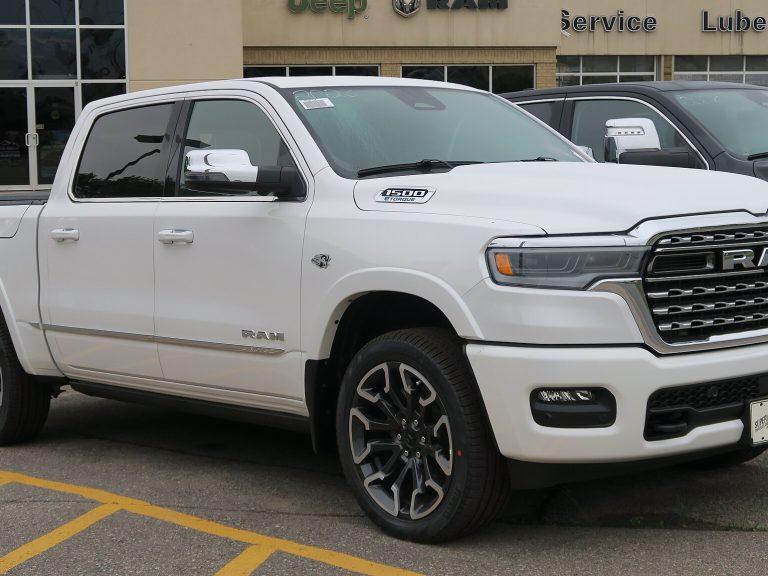 Ram 1500 front view