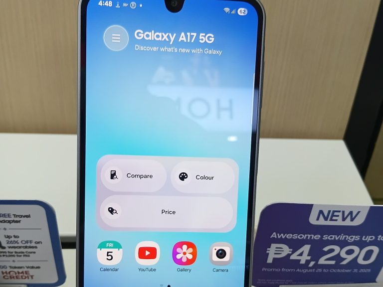 Samsung Galaxy A17 5G front view