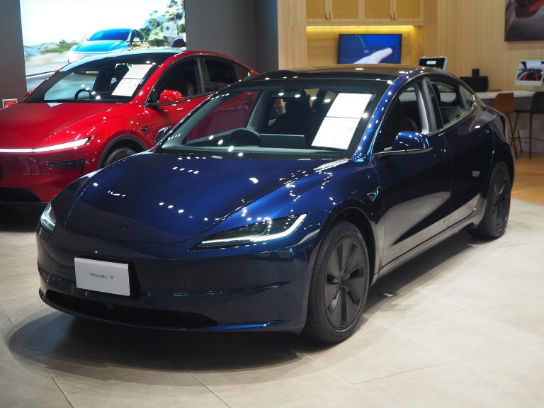 Tesla Model 3 front view