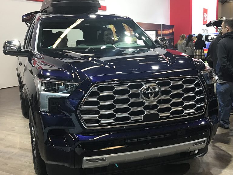 Toyota Sequoia front view